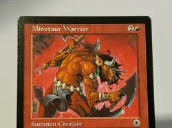 MTG Minotaur Warrior Portal Regular Common Magic - Image 2