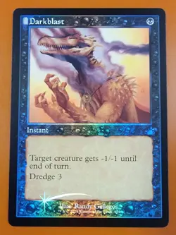 1x Darkblast | FOIL Retro | Ravnica Remastered | MTG Magic Cards - Image 1