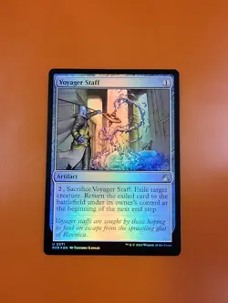 1x Voyager Staff | FOIL | Ravnica Remastered | MTG Magic Cards - Image 3