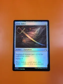 1x Civic Saber | FOIL | Ravnica Remastered | MTG Magic Cards - Image 3