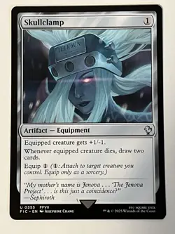 Skullclamp Commander: Final Fantasy Non-Foil Regular MTG - Image 1