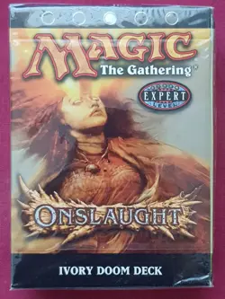 Magic The Gathering ONSLAUGHT IVORY DOOM New Sealed Theme Deck MTG - Image 1