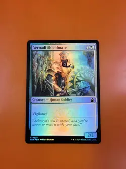 1x Vernadi Shieldmate | FOIL | Ravnica Remastered | MTG Magic Cards - Image 3