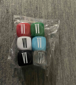 MTG FINAL FANTASY WotC dice Set of 6 Official Limited to events held in Japan - Image 2