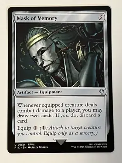 Mask of Memory Commander: Final Fantasy Non-Foil Regular MTG - Image 1
