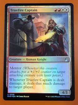 1x Truefire Captain | FOIL | Ravnica Remastered | MTG Magic Cards - Image 1