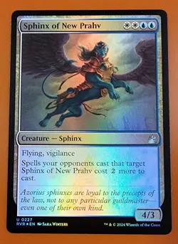 1x Sphinx of New Prahv | FOIL | Ravnica Remastered | MTG Magic Cards - Image 1