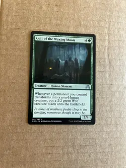 MTG Cult of the Waxing Moon Shadows Over Innistrad 201/297 Regular Uncommon NM - Image 1
