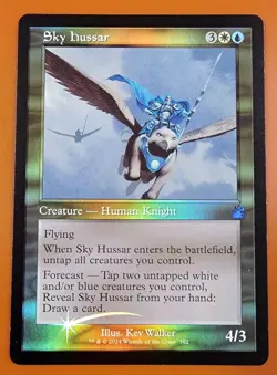 1x Sky Hussar | FOIL Retro | Ravnica Remastered | MTG Magic Cards - Image 1