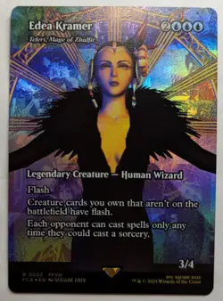 EDEA KRAMER foil - Final Fantasy Through the Ages MTG Magic: the Gathering - Image 1
