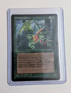 MTG Erhnam Djinn Arabian Nights Magic the Gathering - Image 1