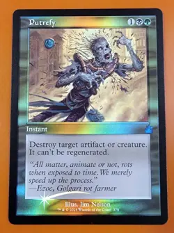 1x Putrefy | FOIL Retro | Ravnica Remastered | MTG Magic Cards - Image 1