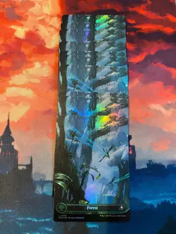 MTG Edge of Eternities Forest Foil - Image 1
