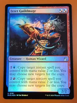 1x Izzet Guildmage | FOIL | Ravnica Remastered | MTG Magic Cards - Image 1