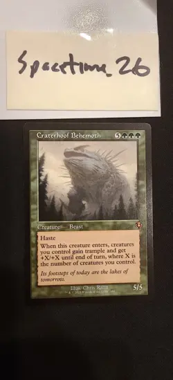 Craterhoof Behemoth Retro Frame MTG - Image 1