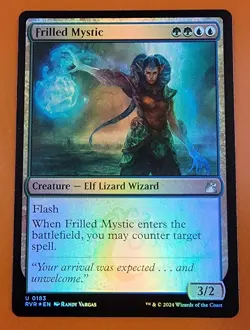 1x Frilled Mystic | FOIL | Ravnica Remastered | MTG Magic Cards - Image 1