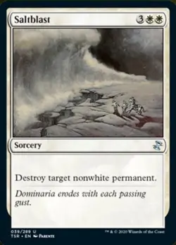 Saltblast -Foil Near Mint MTG Time Spiral Remastered - Image 1