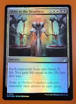 1x Debt to the Deathless | FOIL | Ravnica Remastered | MTG Magic Cards - Image 1