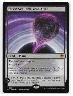 Susur Secundi, Void Altar - Edge of Eternities Magic the Gathering Mythic MTG - Image 1