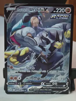 2022 Pokemon SWSH Rapid Strike Urshifu V Trainer Gallery #TG20/TG30 - Image 1