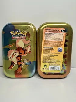 Pokemon 151 Arcanine & Omanyte EMPTY Mini Tin ONLY - Image 3