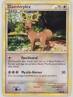 Stantler 64/95 Pokemon - German HGSS Unleashed MP - Image 1