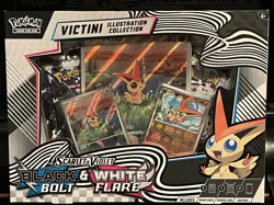 Pokemon TCG Black Bolt & White Flare - Unova Victini Illustration Collection - Image 1