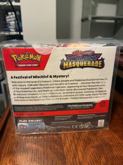 Pokemon TCG Scarlet & Violet Twilight Masquerade NEW Factory Sealed Booster Box - Image 3