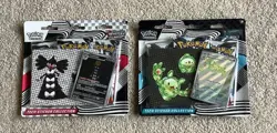 Pokemon Black Bolt and White Flare Tech Sticker Collection Set of 2 - Image 1