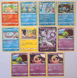 🃏 Lot de 33 cartes Pokemon JCC francaises 2022 Epee et Bouclier Pokemon Go - Image 2