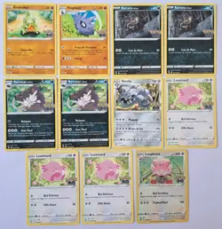 🃏 Lot de 33 cartes Pokemon JCC francaises 2022 Epee et Bouclier Pokemon Go - Image 4