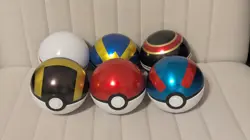 Pokemon TCG Poke Ball Tin EMPTY Lot Of 6 With Coins - Collector Balls - Image 1