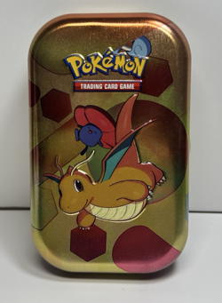 Pokemon 151 Dragonite & Vileploom EMPTY Mini Tin ONLY - Image 1