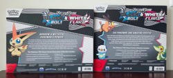 Pokemon TCG Black Bolt & White Flare Victini Illustration/Poster Collections NEW - Image 2