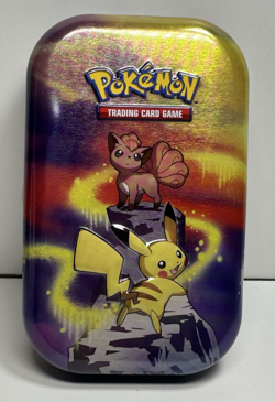 Pokemon Kanto Power Vulpix & Pikachu EMPTY Mini Tin ONLY - Image 1