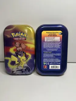Pokemon Kanto Power Vulpix & Pikachu EMPTY Mini Tin ONLY - Image 3