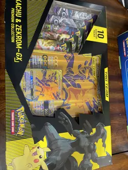 Pokemon TCG Pikachu & Zekrom GX Tag Team Premium Collection New Factory Sealed - Image 5