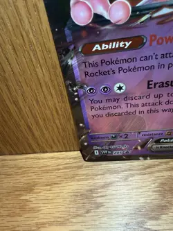 Pokemon TCG: Team Rocket's Mewtwo ex 205 Destined Rivals Promo - Image 4