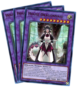YuGiOh! x3 House Dragonmaid RA03-EN037 - Ultra Rare (UR) NM/M English - Image 1