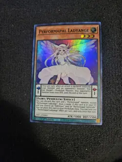 Yugioh Performapal Ladyange DIFO-EN002 Super Rare 1st Ed - VLP - Image 1