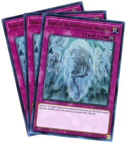 Yugioh! x3 Grave of the Super Ancient Organism RA03-EN077 Ultra Rare (UR) NM/M - Image 1