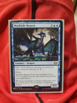 MTG Card English Murktide Regent NM Normal Modern Horizons 2 - Image 2