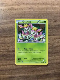 💎Deerling 8/124 Common Fates Collide XY Pokemon Card 2016 MP - Image 1