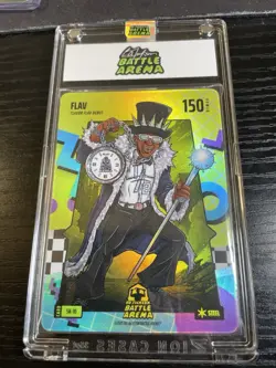 Flavor Flav 2025 NSCC PROMO CARD Bo Jackson Battle Arena Steel #SK-15 90’s Style - Image 1
