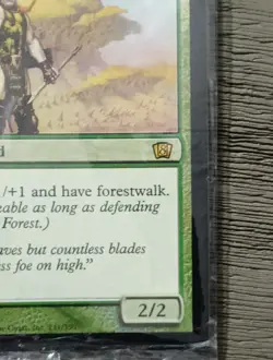 Magic The Gathering MTG Elvish Champion 8th Edition Foil Card Sealed New - Image 3