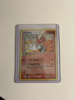 BLAZIKEN 1/17 POP Series 1 HOLO rare promo Pokemon TCG card VLP - Image 1