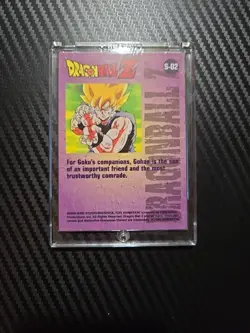 Dragonball Z Holographic Trading Card Set S-01 to S-09. Special Edition. - Image 4