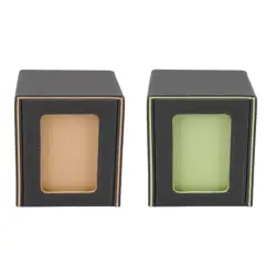 Card Deck Box PU Leather Magnetic Closure Separate Card Deck Case for 100pcs - Image 5