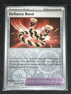 Defiance Band 169/198 Scarlet Violet Base Reverse Holo Pokemon TCG Card NM - Image 1
