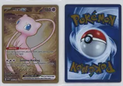 Mew ex (Ultra Premium Collection Metal Card) Pokemon 151 #205 0c9m - Image 3